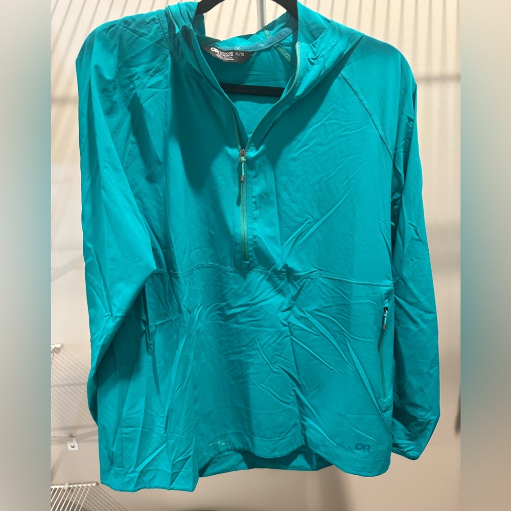 NWT OutdoorResearch women’s Astroman Sun Hoodie size XL color tropical